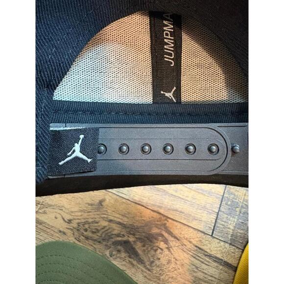 Chris Paul x Air Jordan Hat Cap Black Embroidered Jumpman Snap Back NBA CP3 - Picture 8 of 8